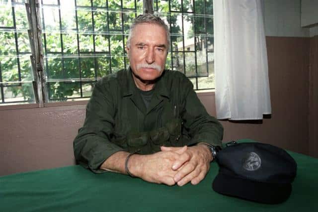 Bob Denard fut l'un des chefs mercenaires les plus en vue en RDC